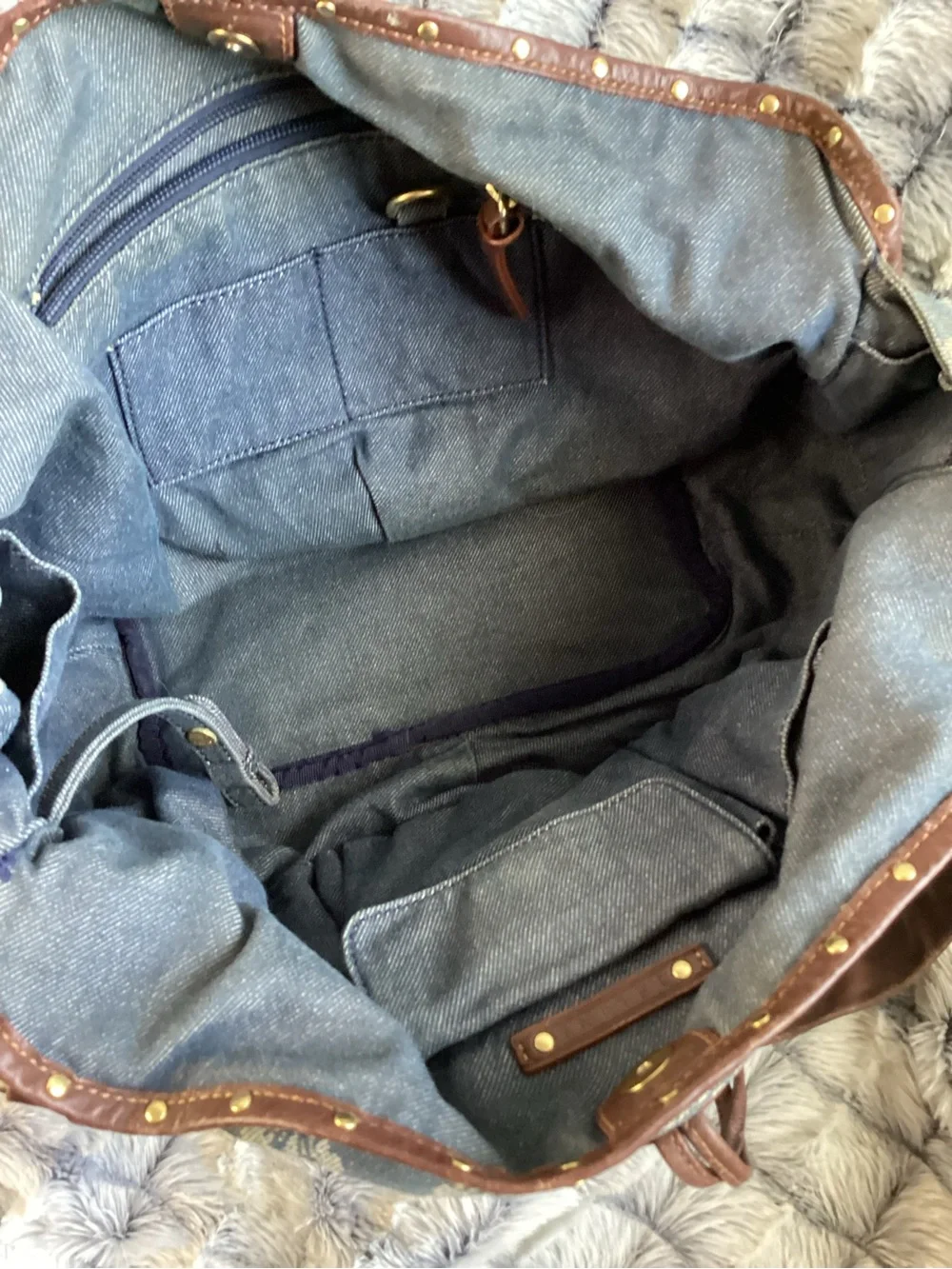 Celine Macadam Denim Bittersweet Hobo good/fair - Picture 6 of 9